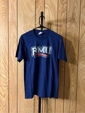 Port & Company Colonials Navy Graphic Tee Small